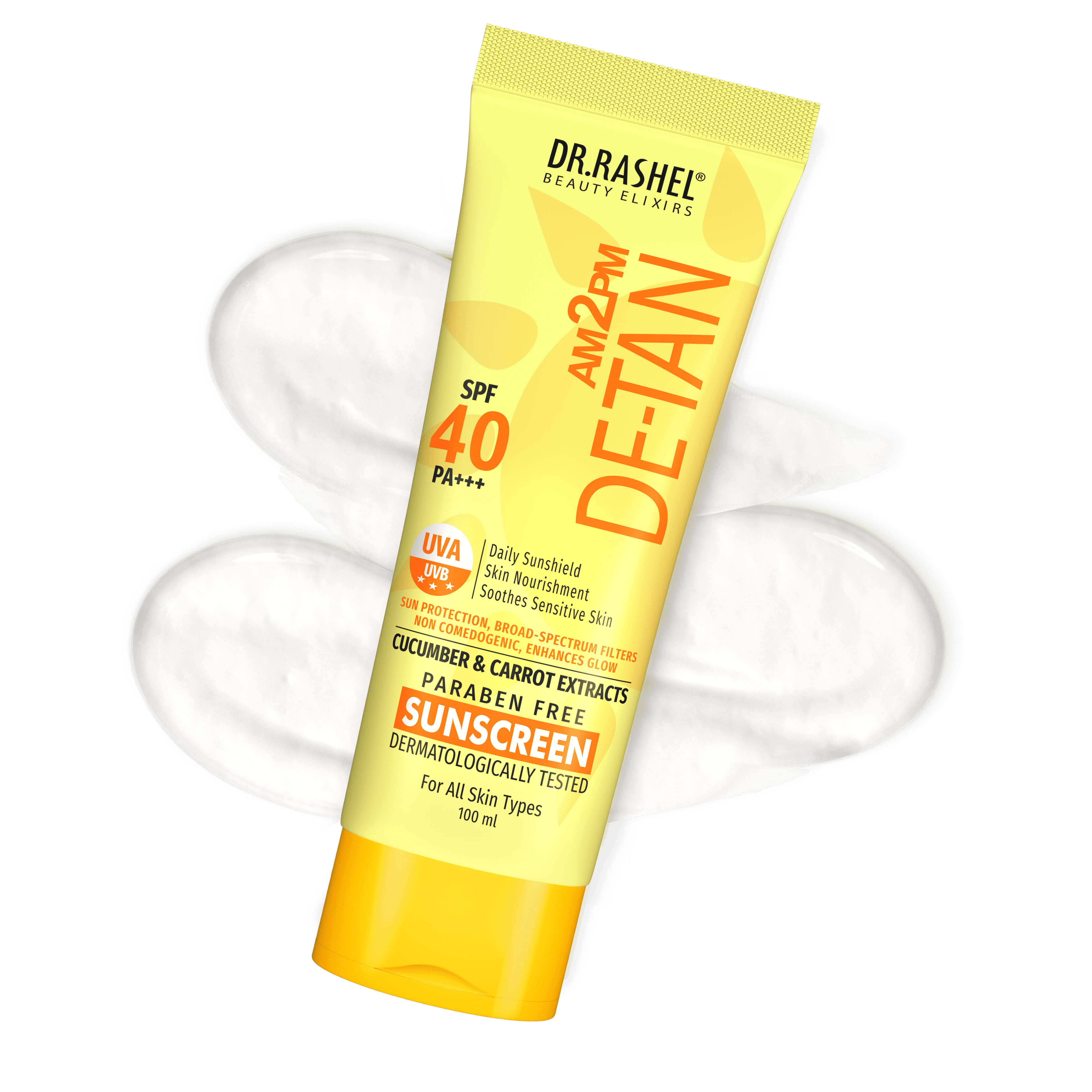 Dr.Rashel Sunscreen De-Tan 100 Ml Spf 40 image