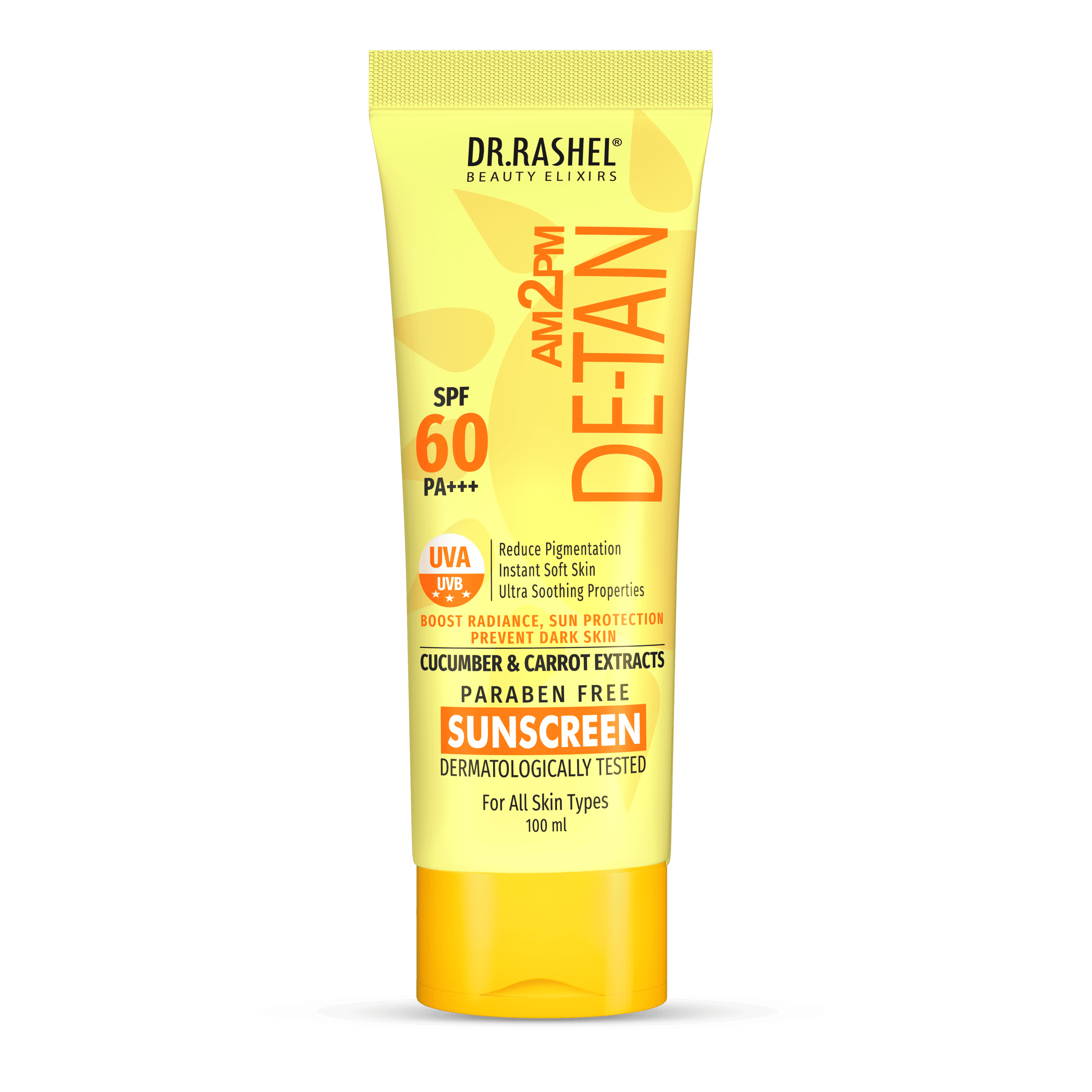 Dr.Rashel Sunscreen De-Tan 60 SPF 100 Ml image