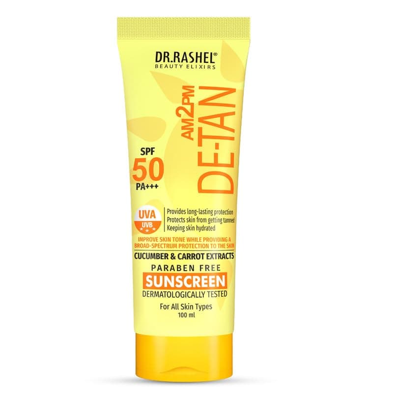 Dr.Rashel Sunscreen De-Tan 100 Ml Spf 50 image