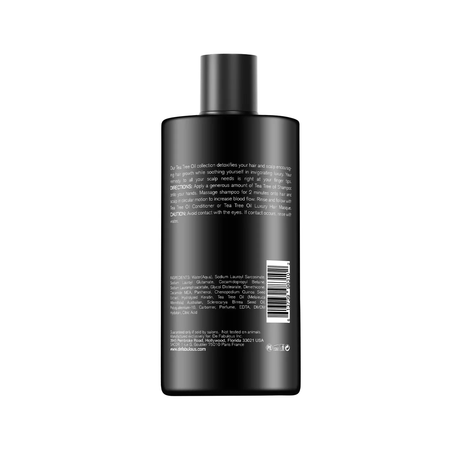 De Fabulous Hair Shampoo Fabulous Tea Tree 250 Ml image