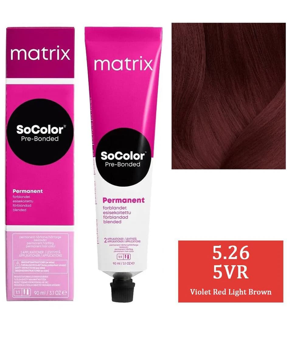 Matrix Hair Color Matrix 5Vr 5.26 90Ml image
