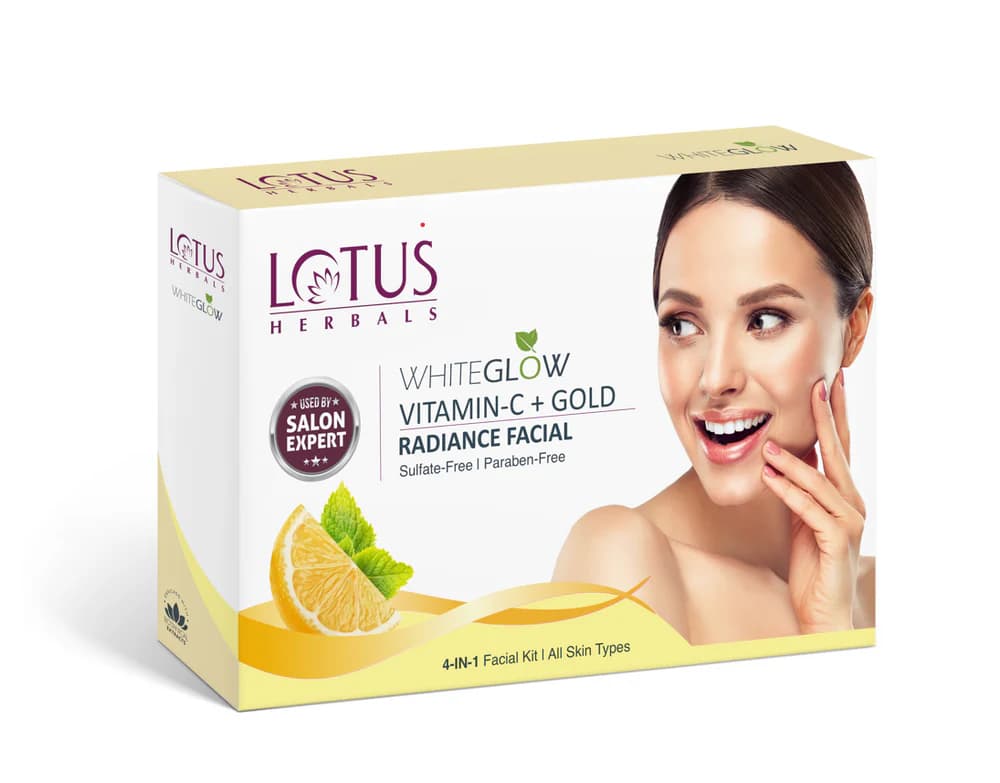 Lotus Herbal Facial Kit Vitamin C Gold 40Gm image
