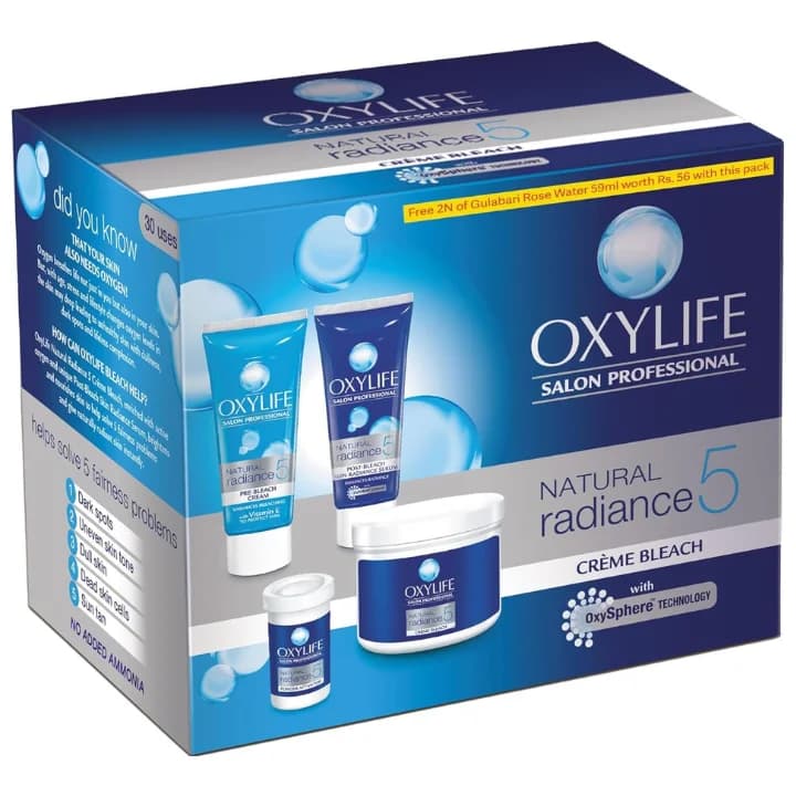 Oxylife Bleach Natural Radiance 310Gm image