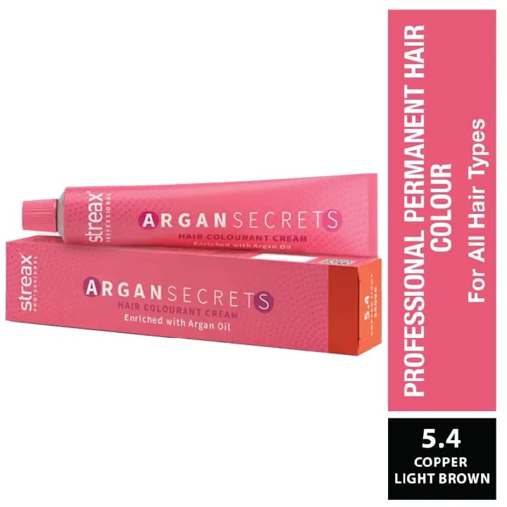 Streax Hair Color Argan Secrets 5.4 60Gm image