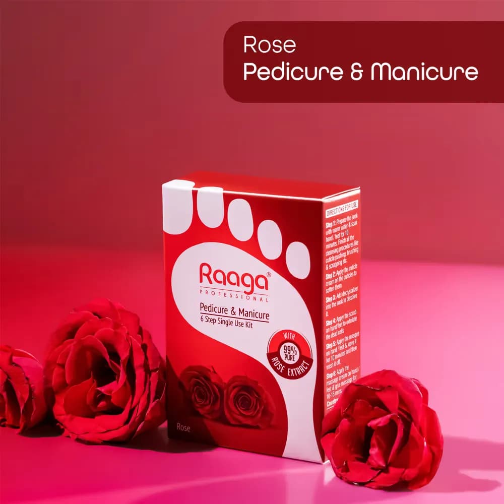Raaga Pedicure & Manicure Rose 63Gm image