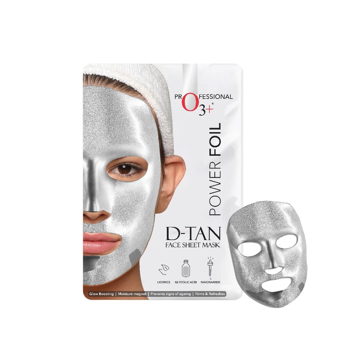 O3+Professinal Sheet Mask Dtan Foil Power 20Ml image