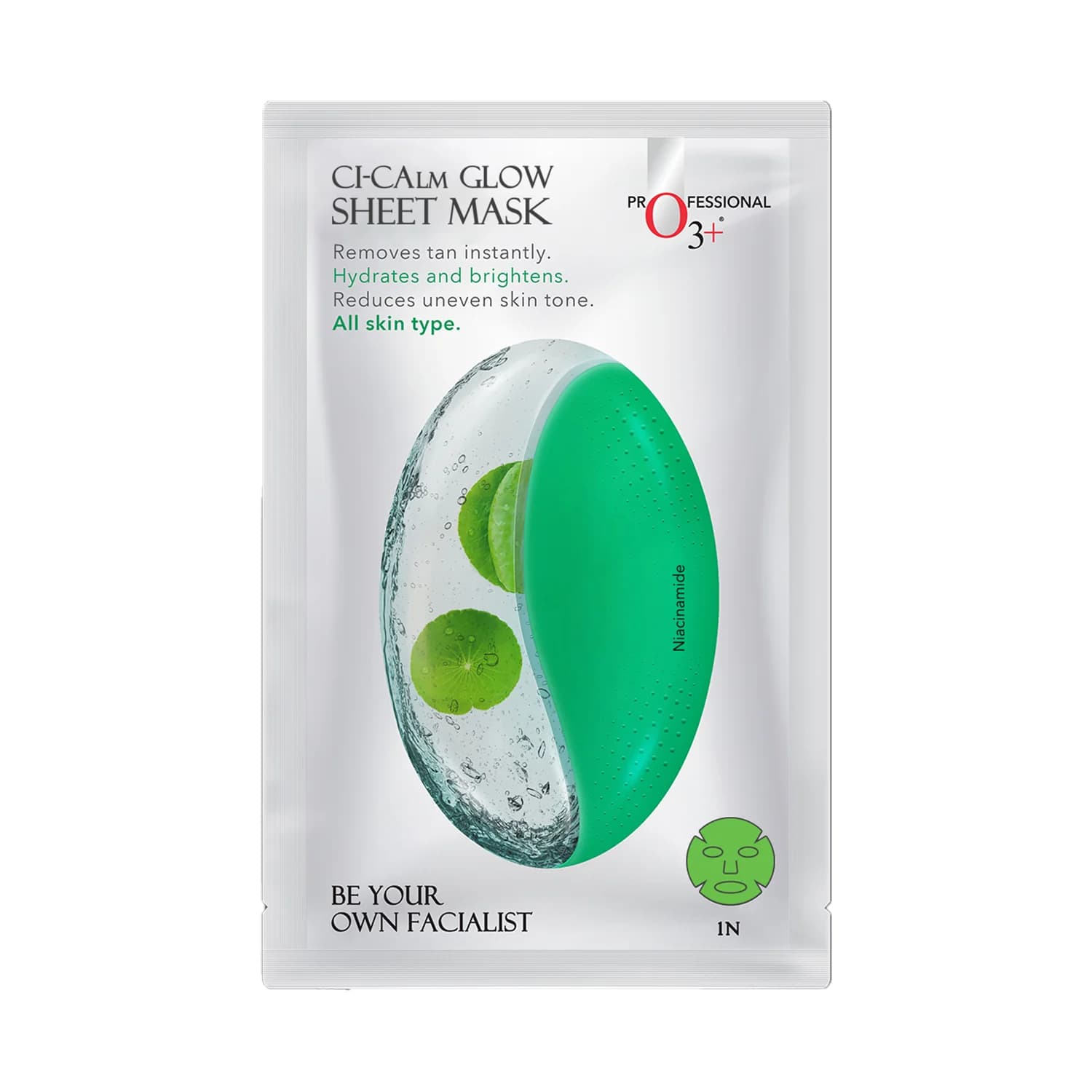 O3+Professinal Sheet Mask Ci-Calm Glow 30Ml image