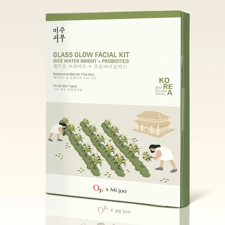 O3+Professinal Facial Kit Rice Water Bright Glass Glow 1Pc image