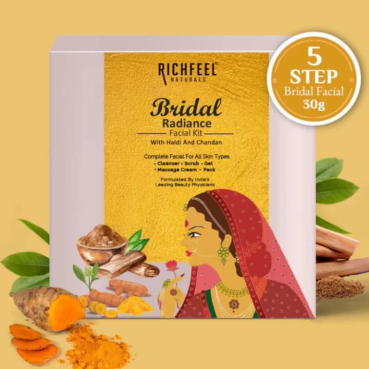 Richfeel Naturals Facial Kit Bridal 1Pc image