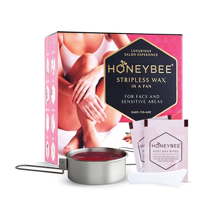 Honey Bee Stripless Wax In Pan 120G image