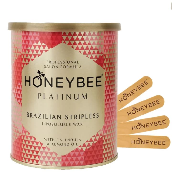 Honey Bee Brazilian Stripless Liposoluble Wax 800Gm image