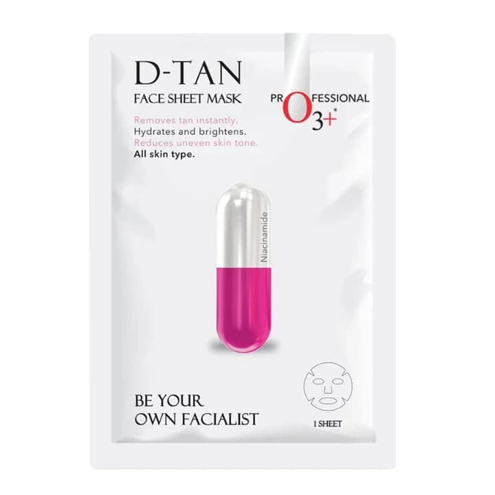 O3+Professinal Sheet Mask D-Tan 1Pc image