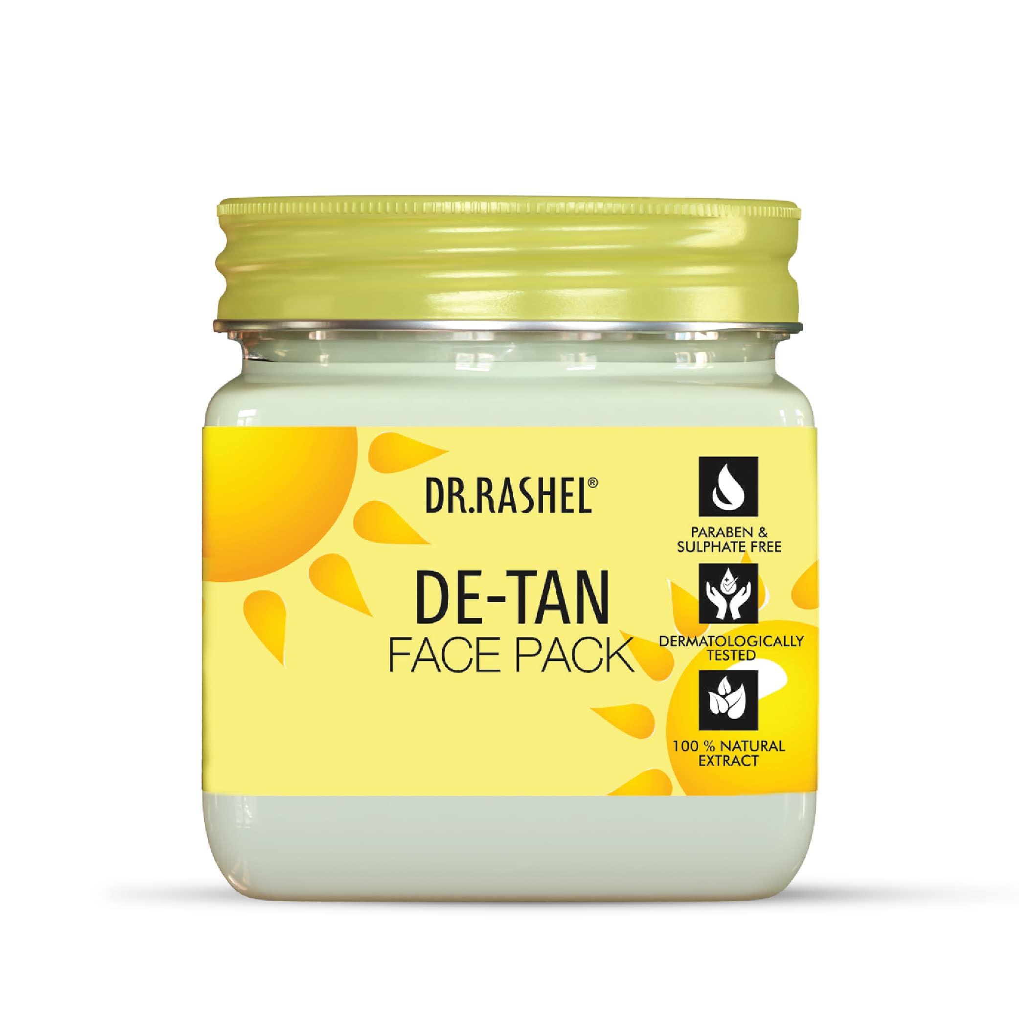 Dr.Rashel Face Pack De-Tan 380 Ml image
