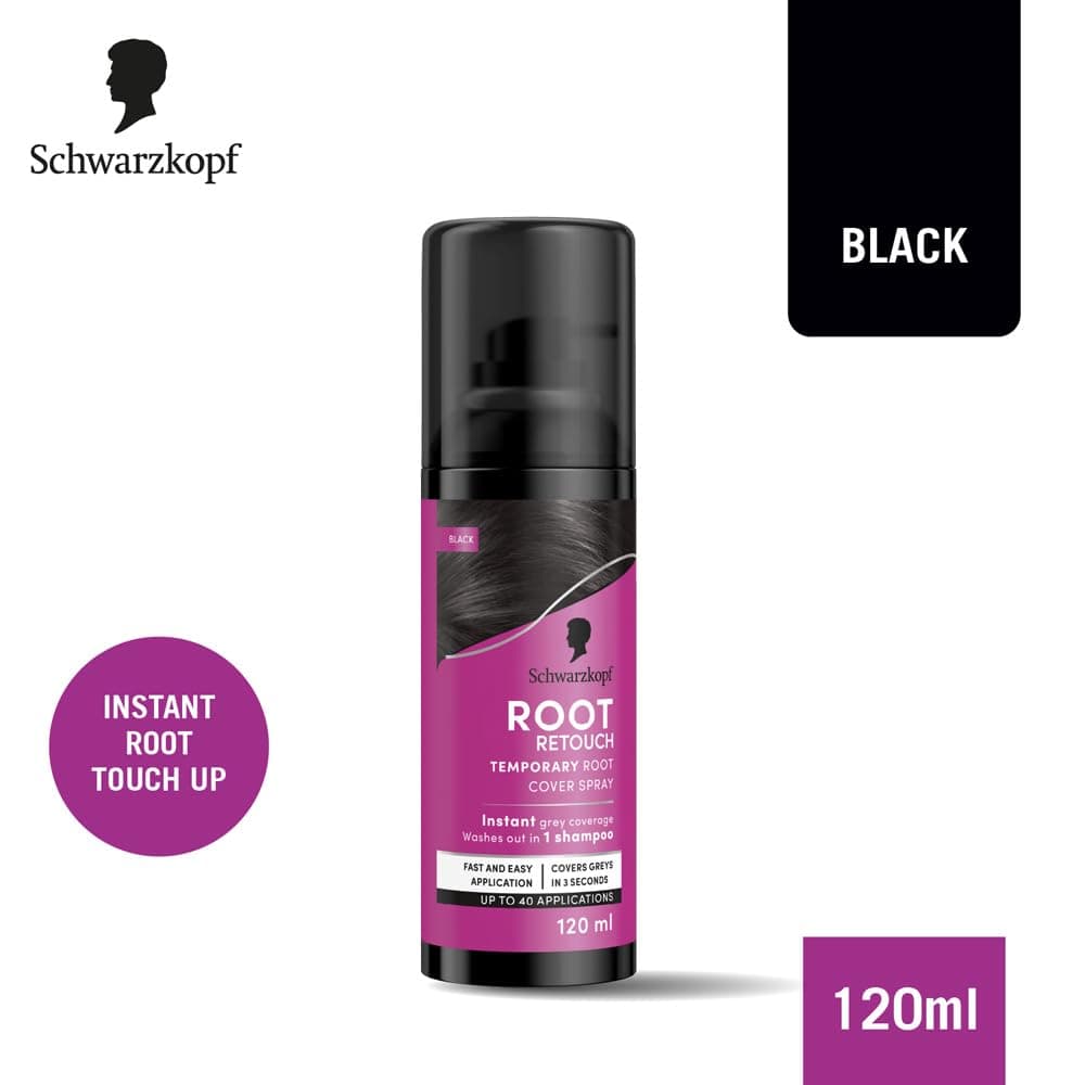 Schwarzkopf Root Touch Up Black 120Ml image