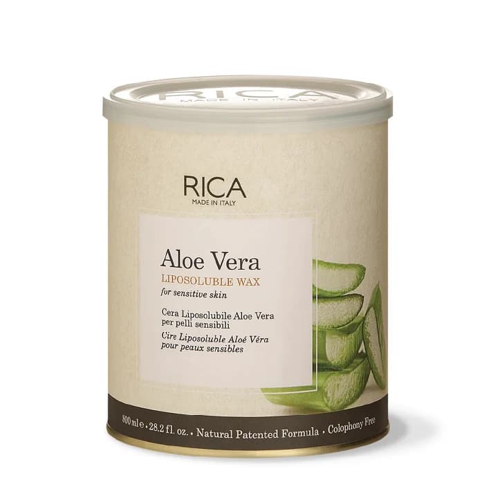 Rica Hot Wax Aloevera 800Ml image