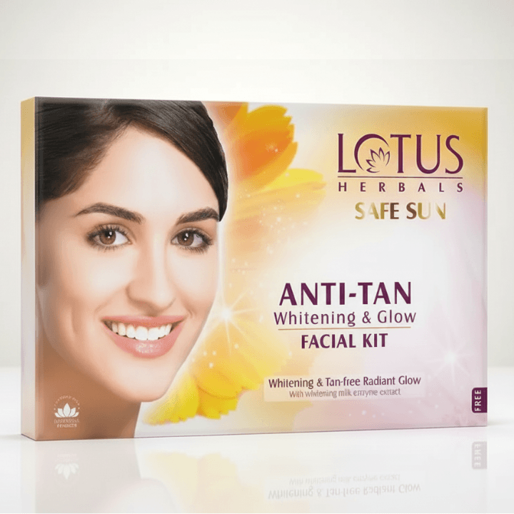 Lotus Herbal Facial Kit Anti-Tan Whitening & Glow image
