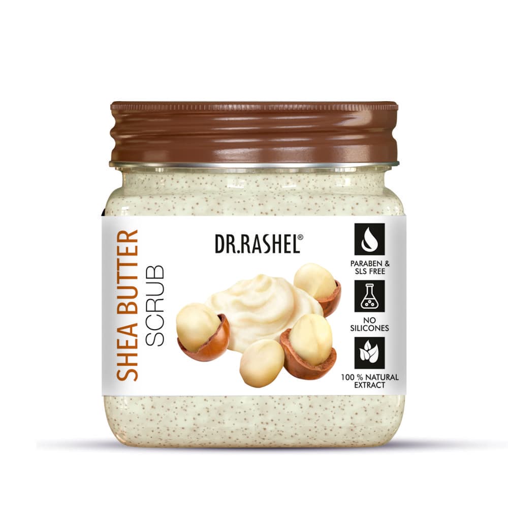 Dr.Rashel Face & Body Scrub Shea Butter 380 Ml image