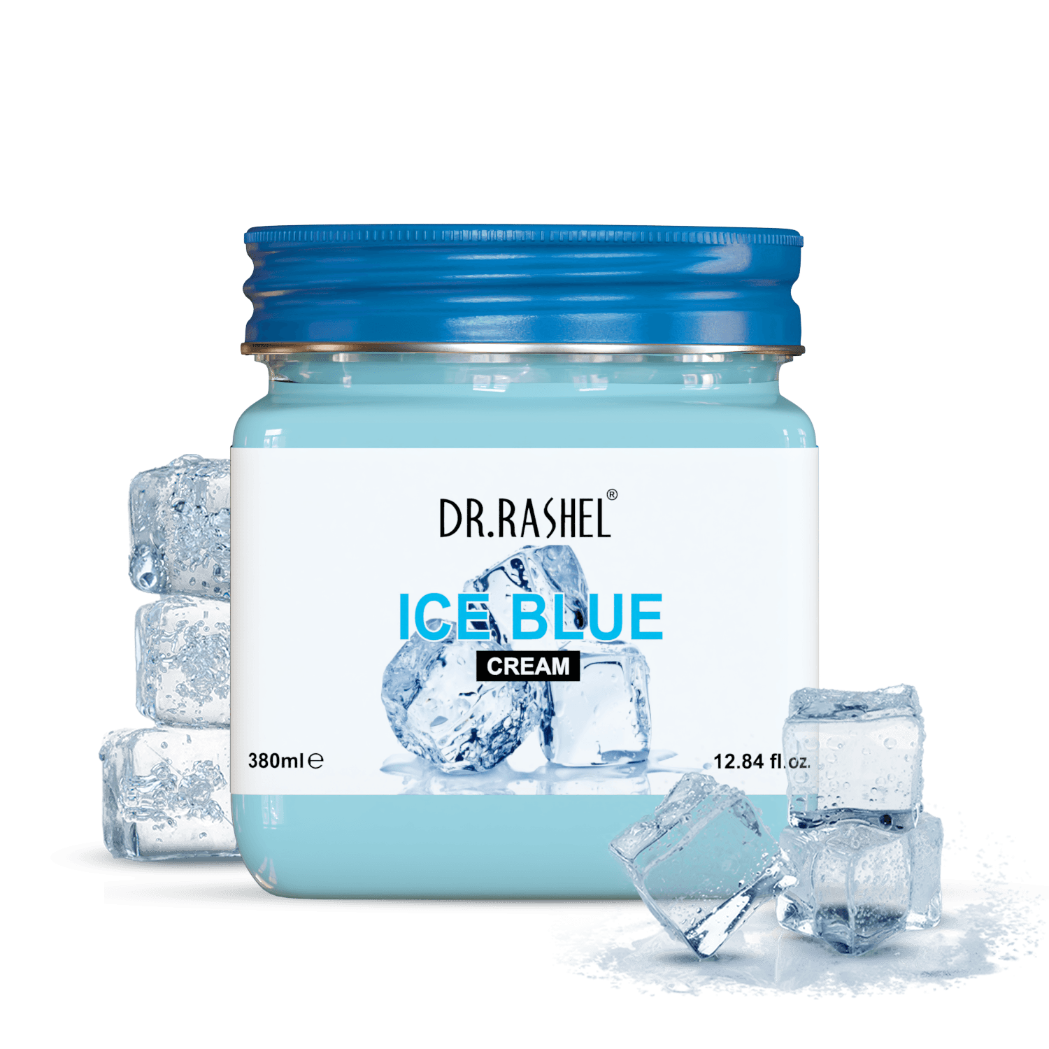 Dr.Rashel Face & Body Cream Ice Blue 380 Ml image