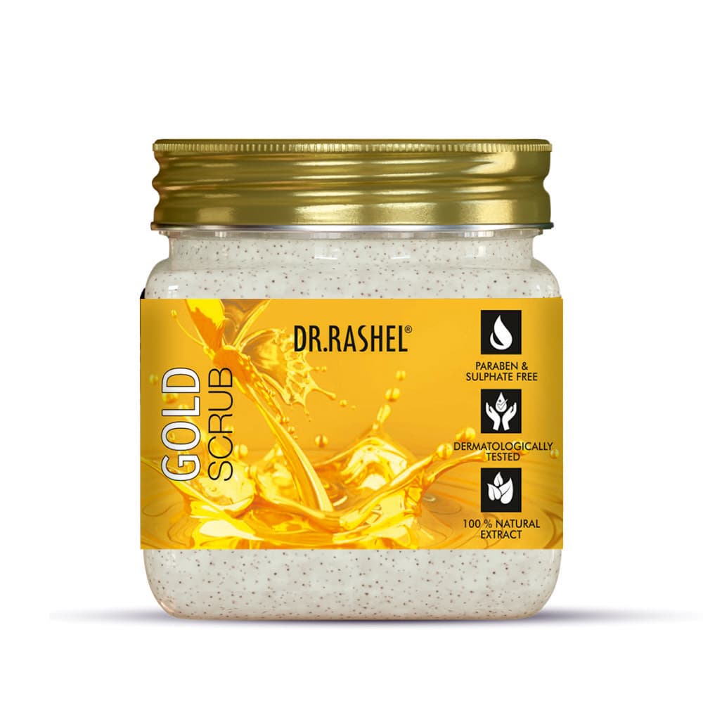 Dr.Rashel Face & Body Scrub Gold 380 Ml image