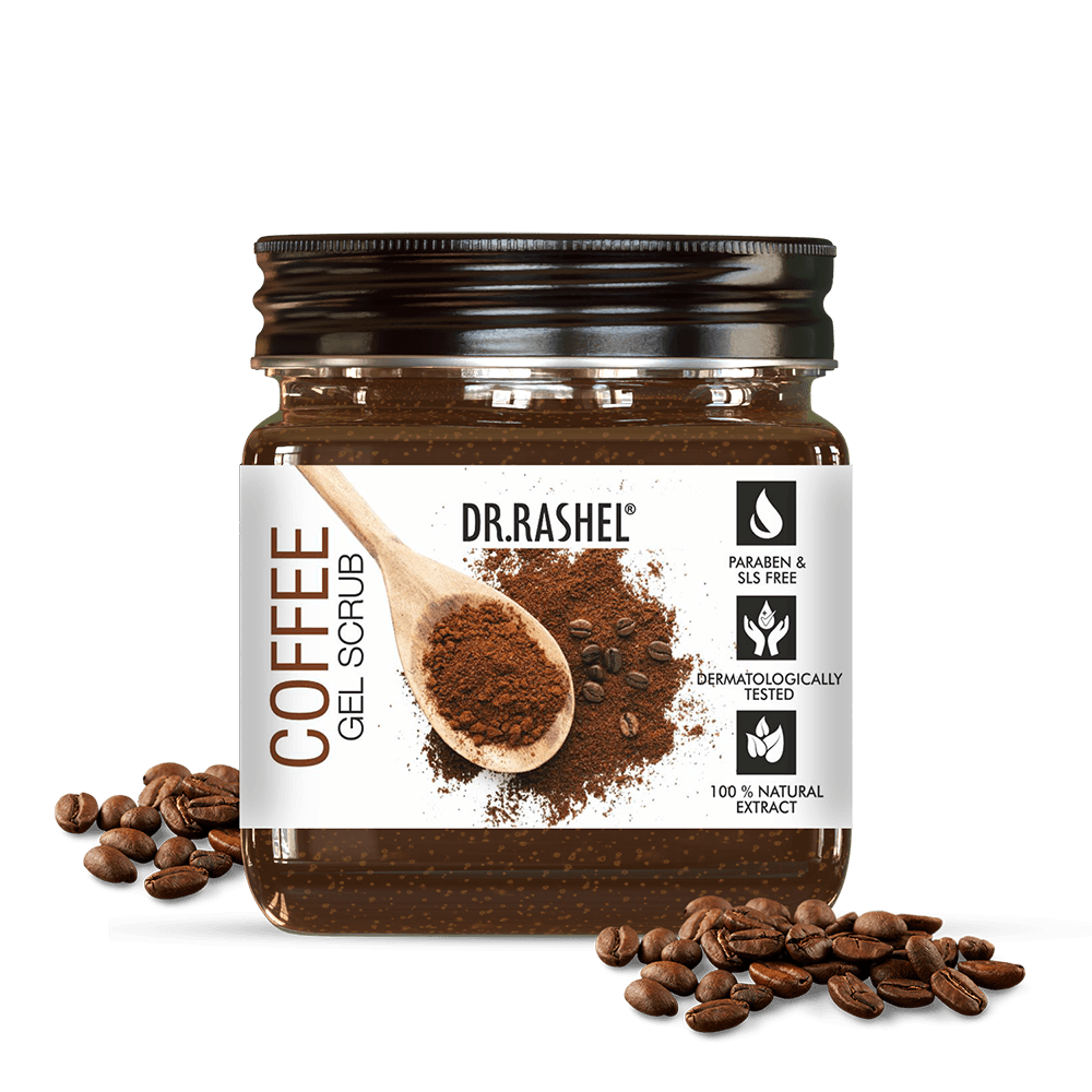 Dr.Rashel Face & Body Gel Scrub Coffee 380 Ml image