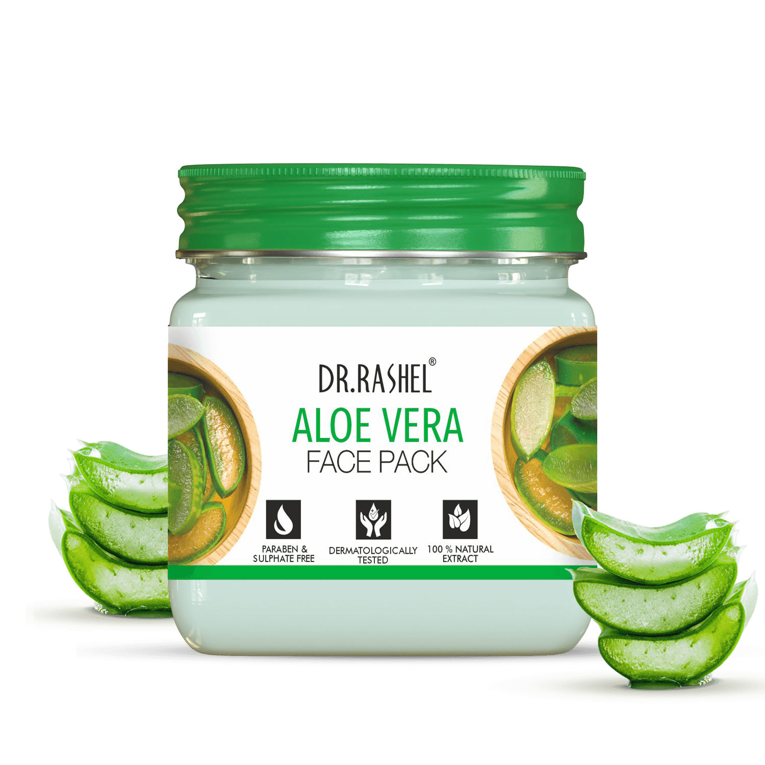 Dr.Rashel Face Pack Aloe Vera 380 Ml image