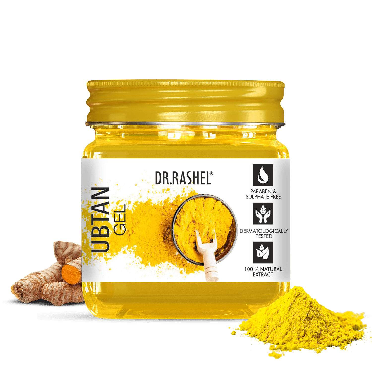 Dr.Rashel Face & Body Gel Ubtan 380 Ml image