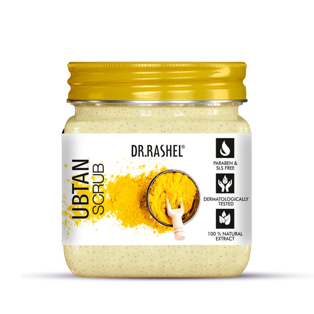 Dr.Rashel Face & Body Scrub Ubtan 380 Ml image