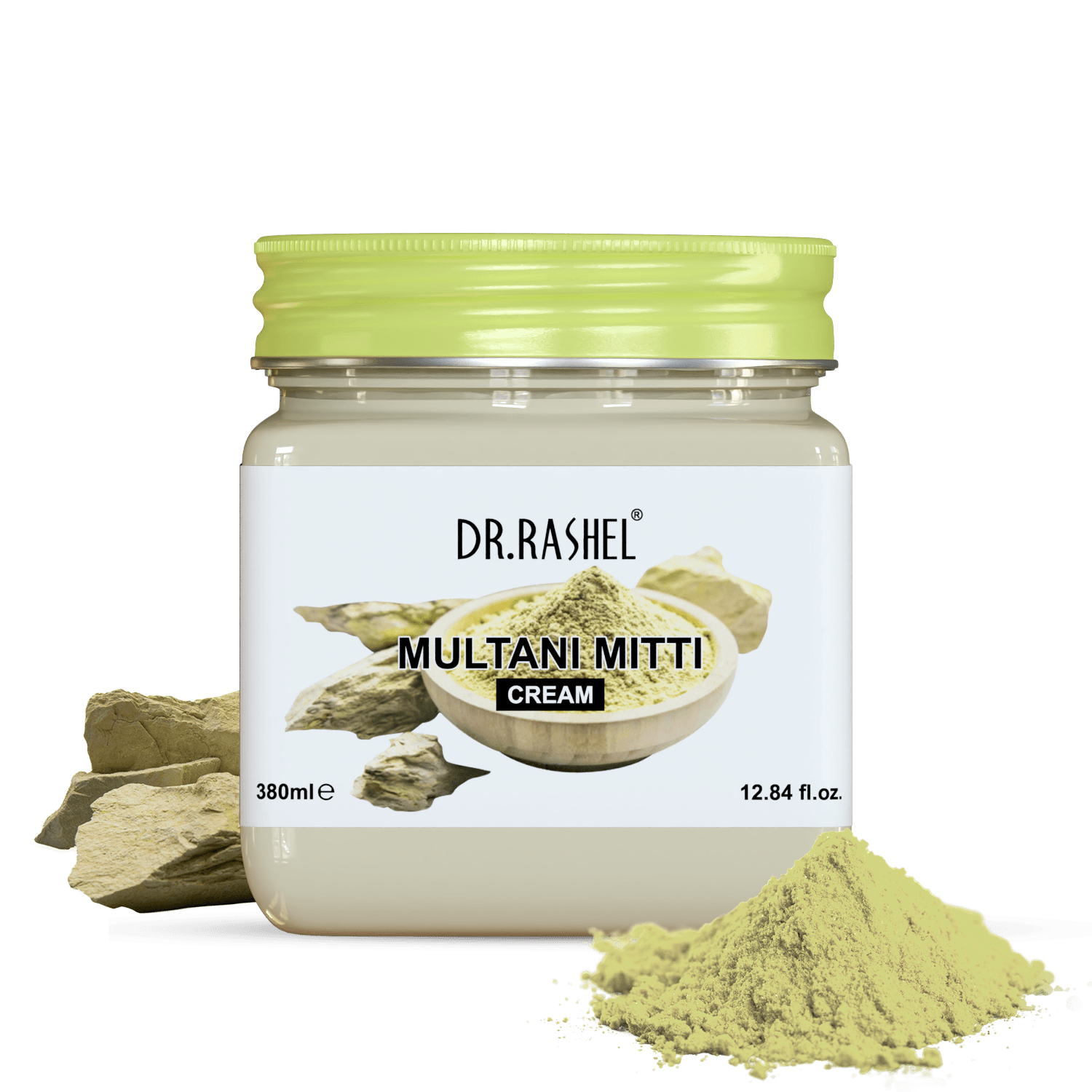 Dr.Rashel Face & Body Cream Multani Mitti 380 Ml image