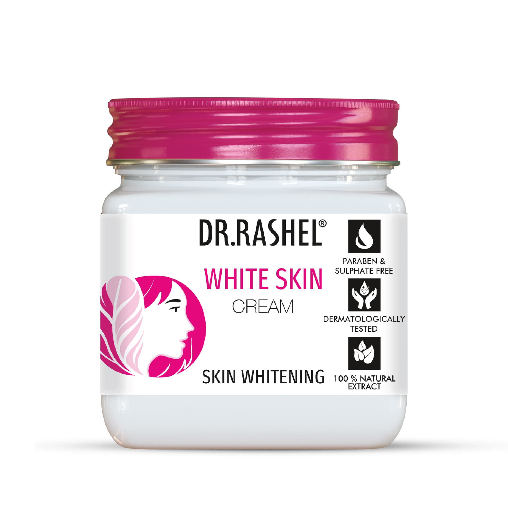 Dr.Rashel Face & Body Cream White Skin 380 Ml image