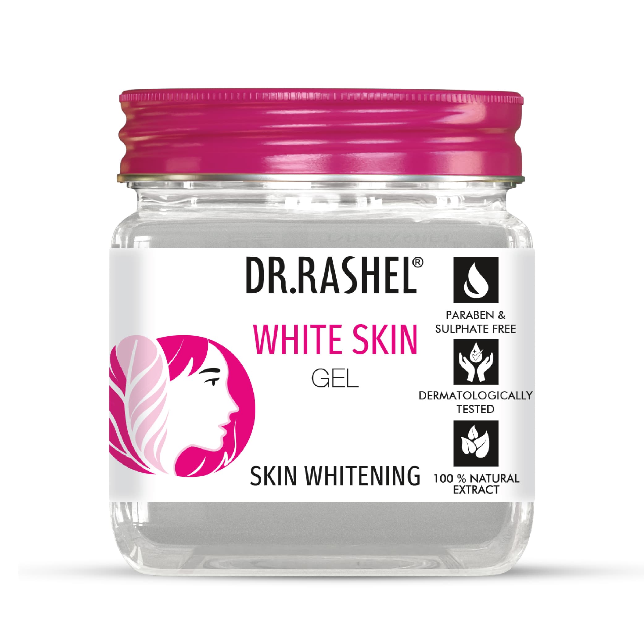 Dr.Rashel Face & Body Gel White Skin 380 Ml image