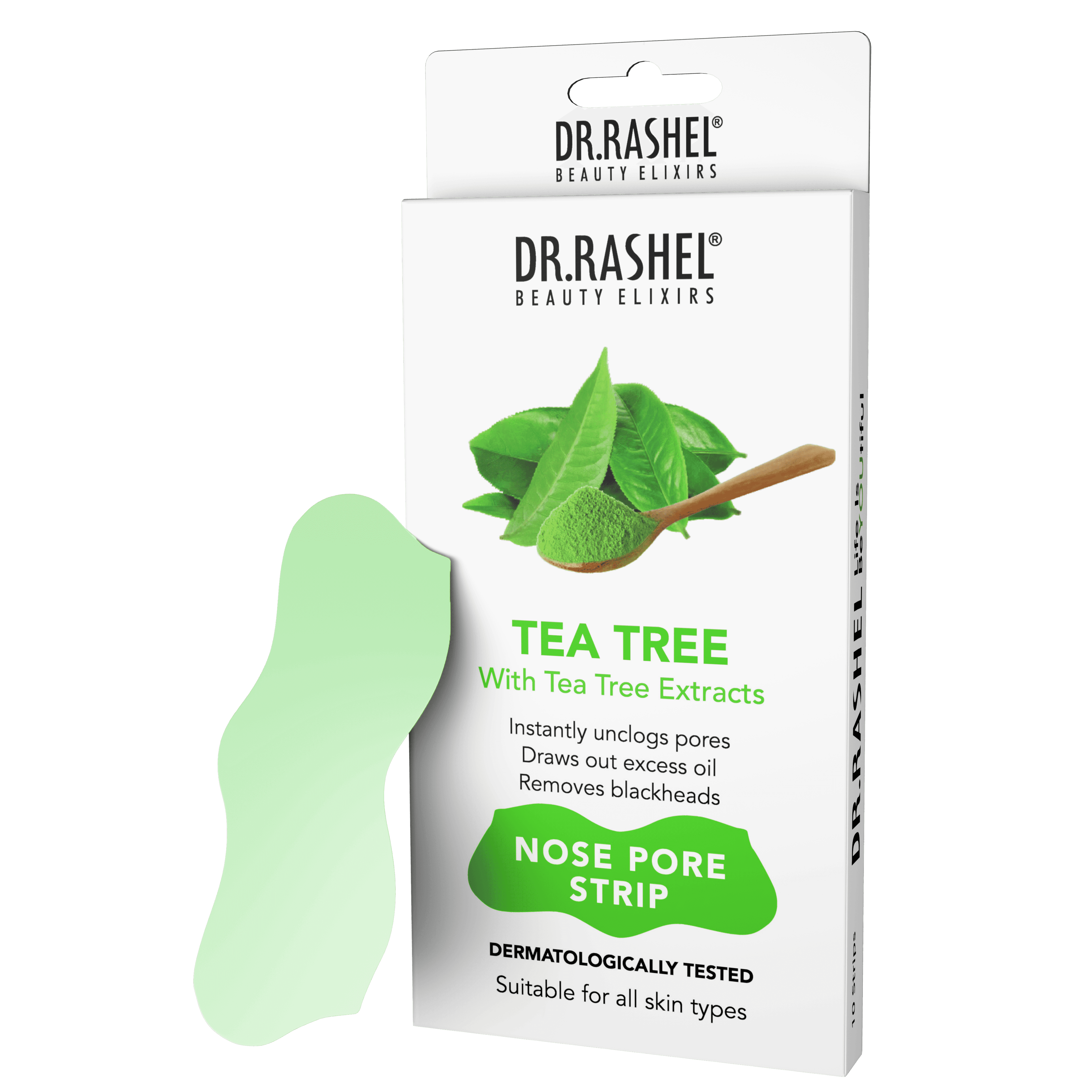 Dr.Rashel Nose Pore Strip Tea Tree 10 Stp image