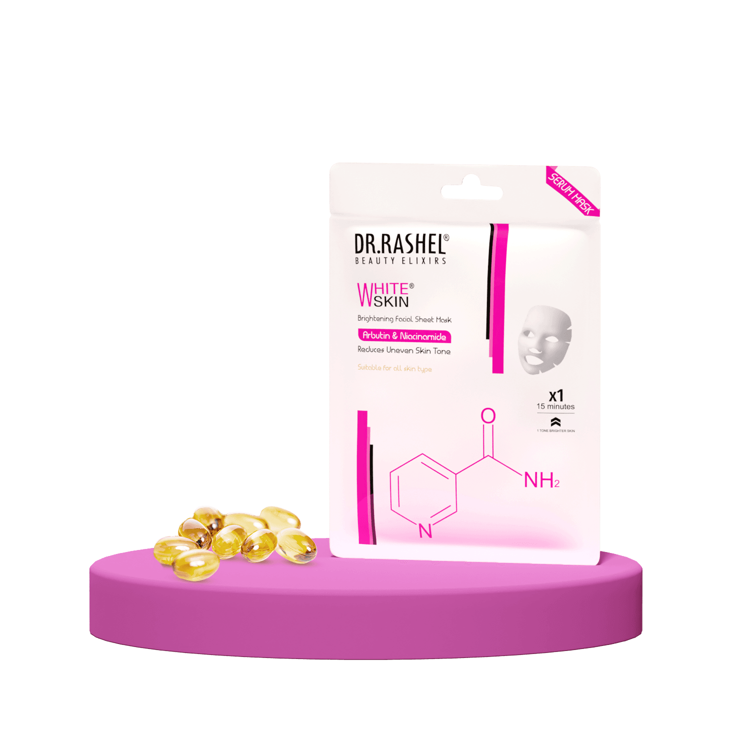 Dr.Rashel Sheet Mask White Skin 20 Gm image