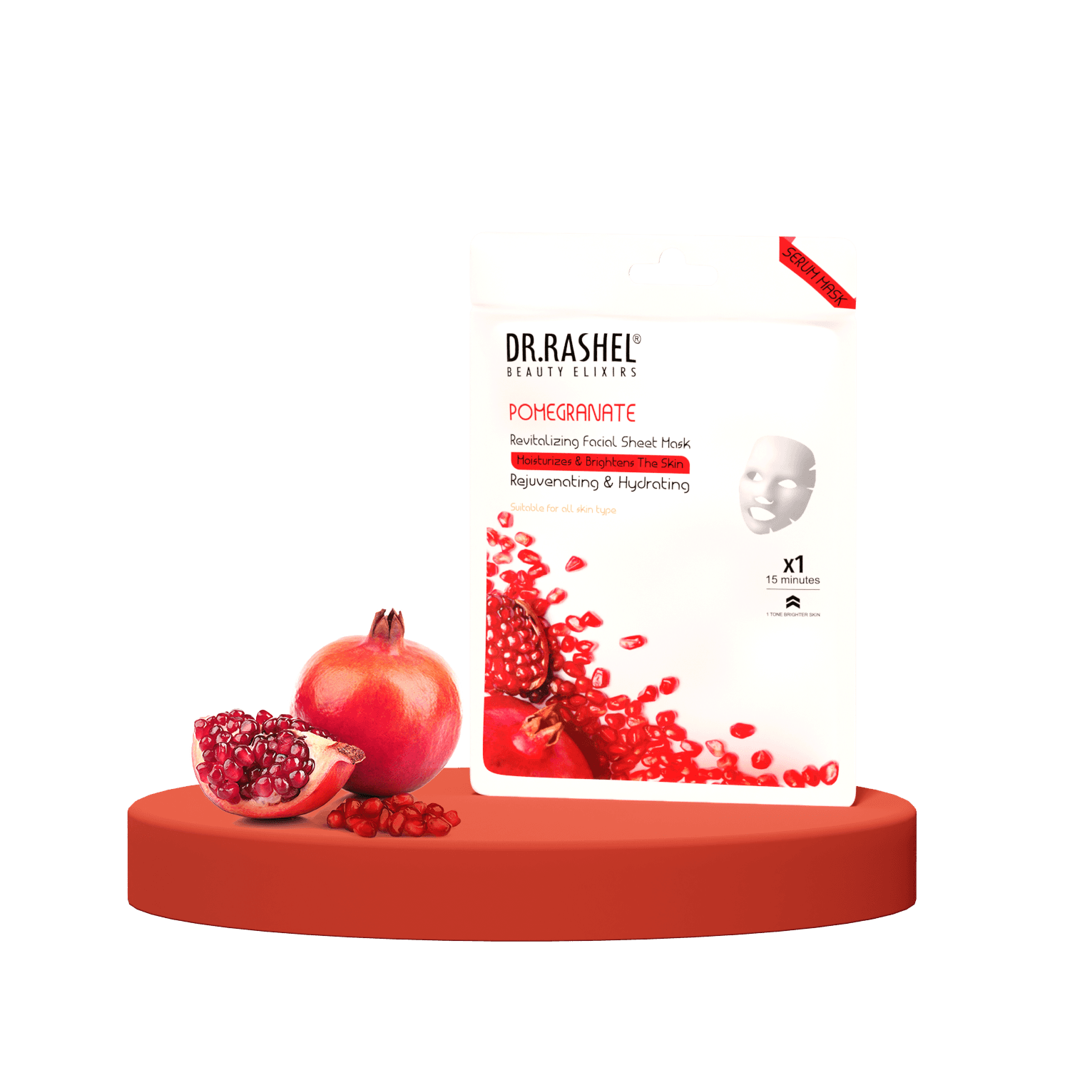 Dr.Rashel Sheet Mask Pomegranate 20 Gm image