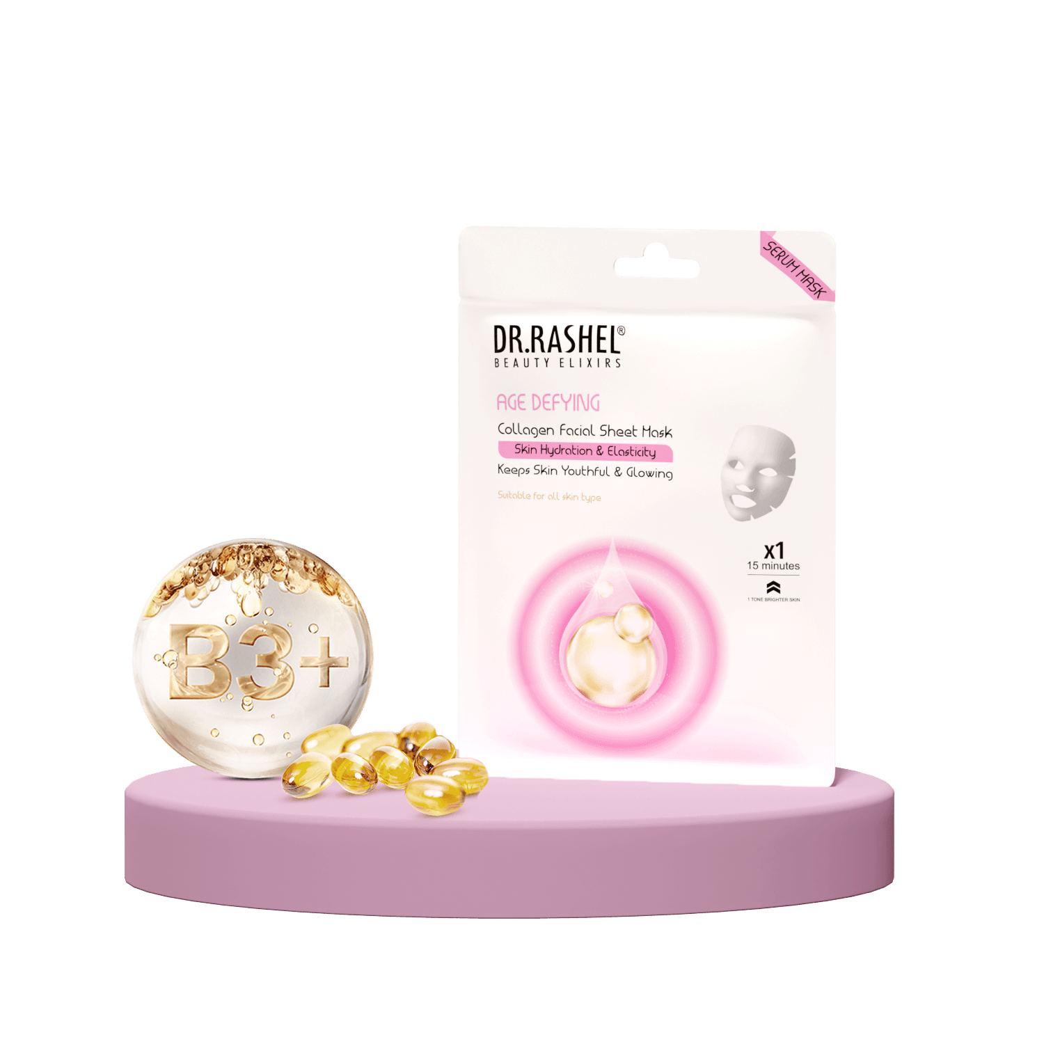 Dr.Rashel Sheet Mask Age Defying 20 Gm image