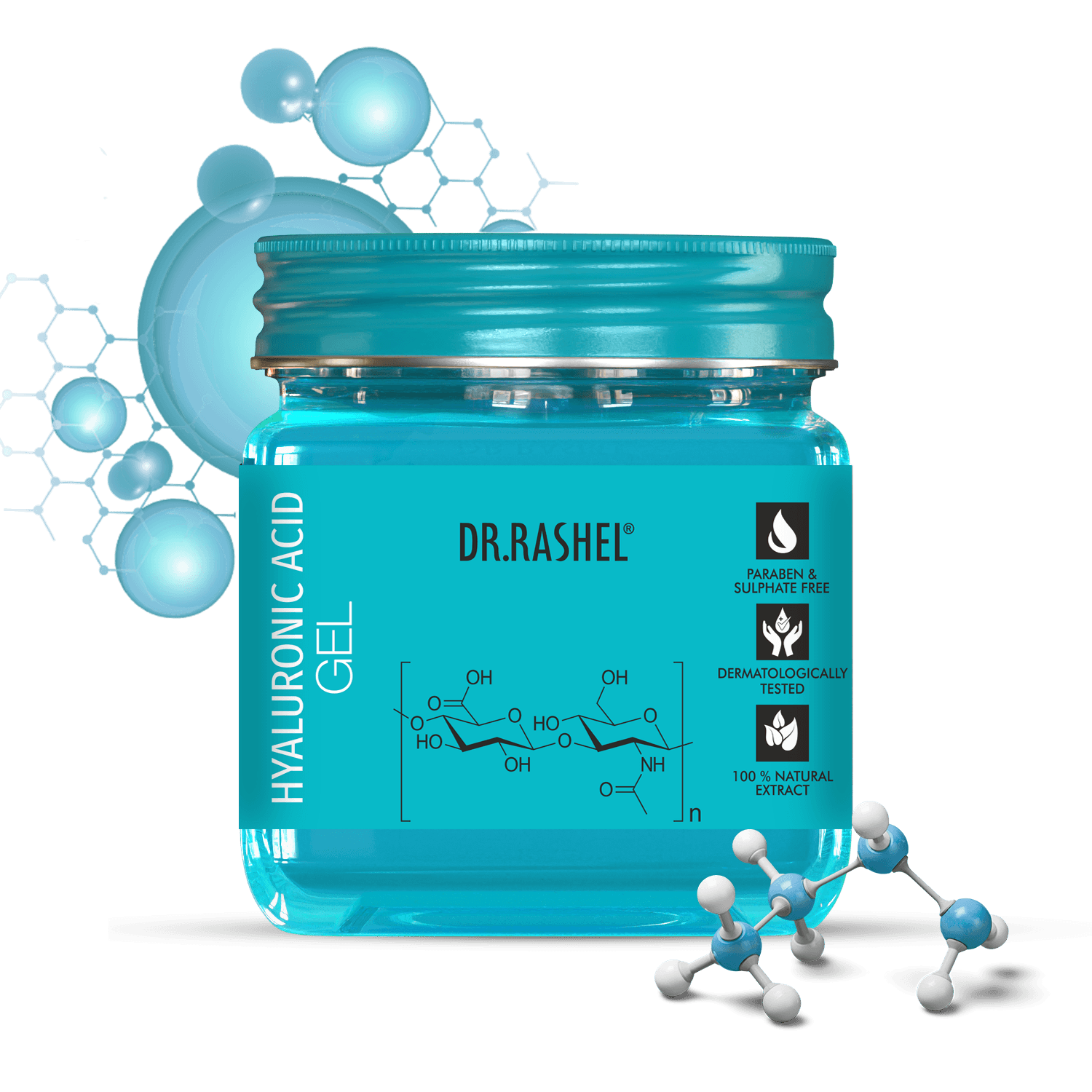 Dr.Rashel Face & Body Gel Hyaluronic Acid 380 Ml image