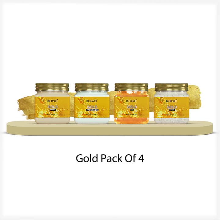 Dr.Rashel 380Ml Pack Of 4 Gold image