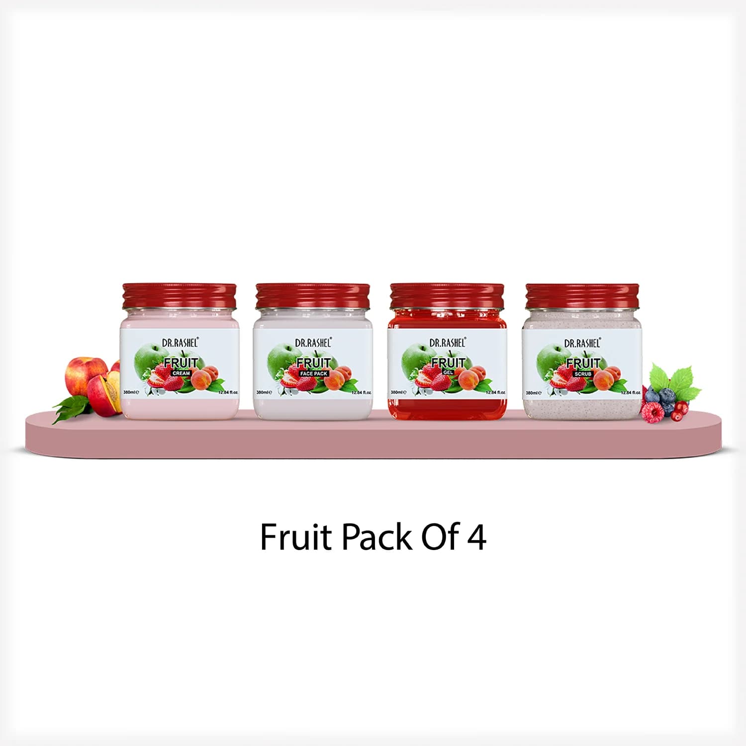Dr.Rashel 380Ml Pack Of 4 Fruit image